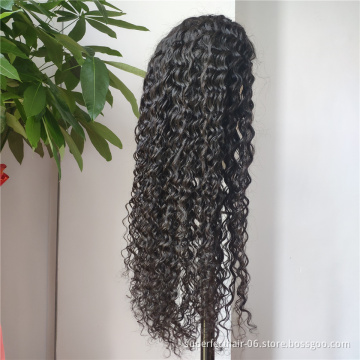 Deep wave headband wig wig with headband attached headband wigs 18 inch